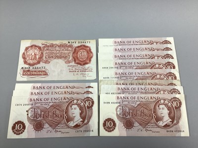 Lot 337 - Collection Of Twenty Bank Of England Ten...