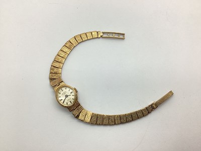 Lot 120 - Rotary; A 9ct Gold Cased Ladies Wristwatch, to...