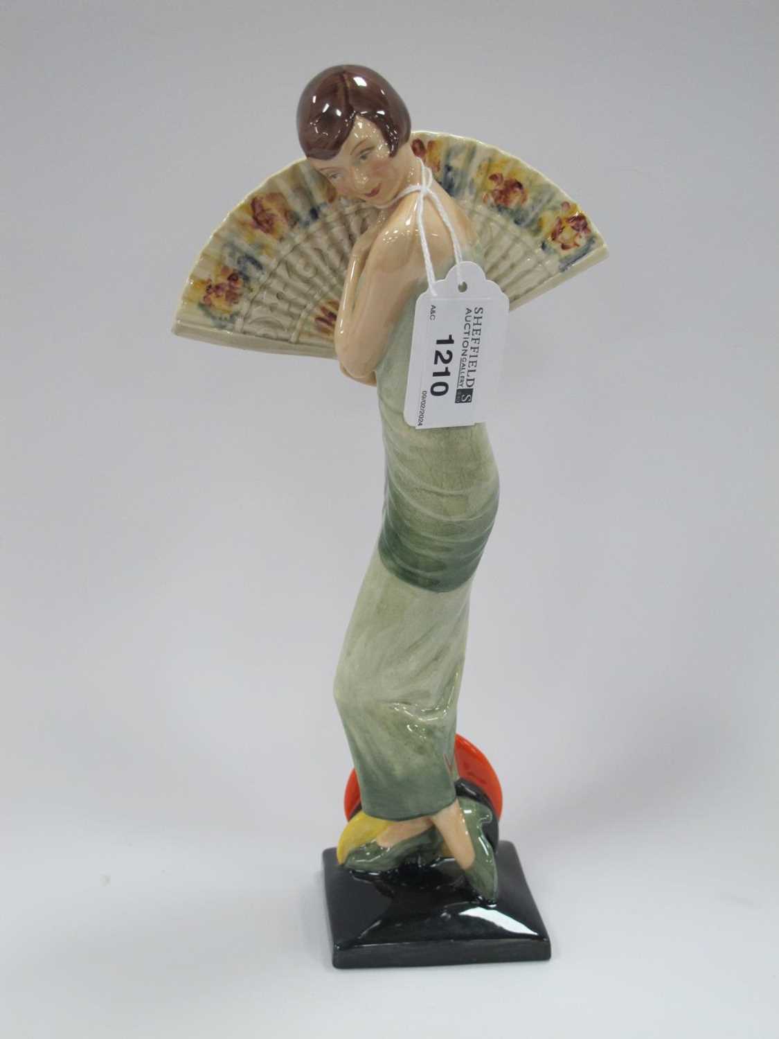 Lot 1210 - A Kevin Francis Figurine 'Fan Lady', limited...