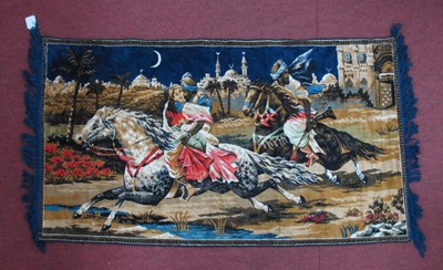 Lot 1404 - A Circa 1960 Flemish Type Wall Hanging,...