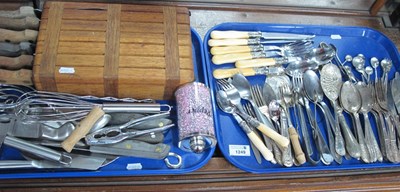 Lot 1249 - A Selection of assorted cutlery, including...