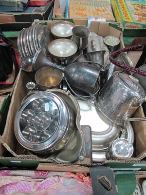 Lot 1088 - A Collection of assorted plated ware,...