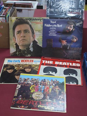 Lot 379 - Beatles U.S Import L.P's, three to include,...