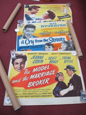 Lot 1427 - Three Film Posters, The Model and The Marriage...