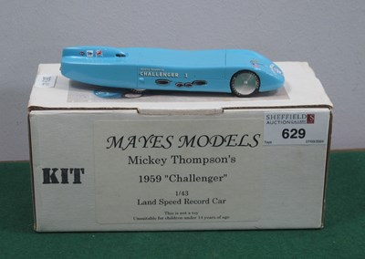 Lot 629 - A Mayes Models 1:43rd Scale Handbuilt White...