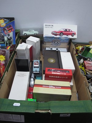 Lot 342 - A collection of diecast and plastic model...