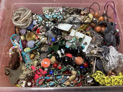 Lot 68 - A Mixed Lot of Assorted Costume Jewellery :-...