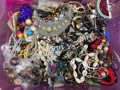Lot 70 - A Mixed Lot of Assorted Costume Jewellery :-...