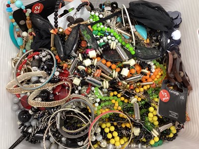 Lot 73 - A Mixed Lot of Assorted Costume Jewellery :-...