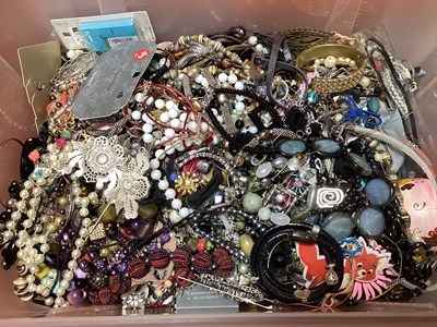 Lot 54 - A Mixed Lot of Assorted Costume Jewellery :-...