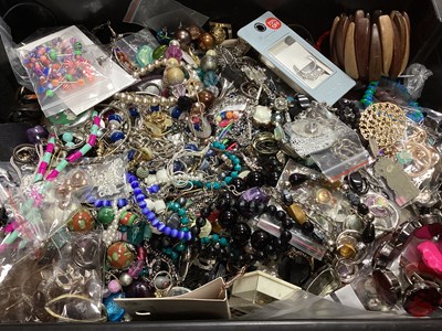Lot 69 - A Mixed Lot of Assorted Costume Jewellery :-...