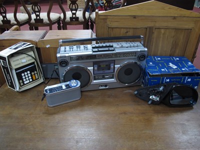 Lot 1076 - Sharp GF-9191 Radio/Stereo Cassette, Roberts...