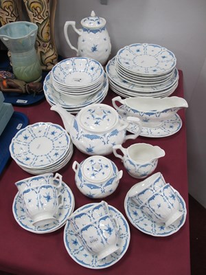 Lot 1136 - Aynsley 'Delphine' Pattern Dinner and Tea Ware,...