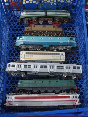 Lot 479 - Seven 'HO' Gauge Unboxed Continental Outline...