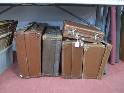 Lot 1132 - Five Suitcases, including Pioneer.