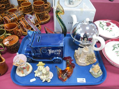 Lot 1153 - Celtic Quality Plate and Pottery Teapot,...