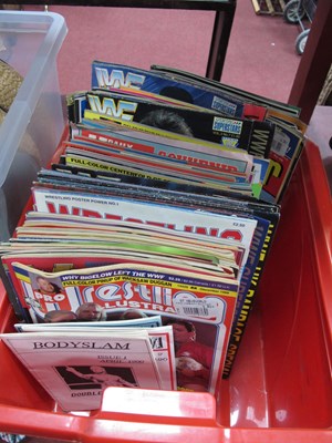 Lot 1069 - Wrestling Magazines, usually late 1980s, early...