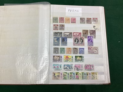 Lot 609 - A stockbook containing stamps from Malaysia...