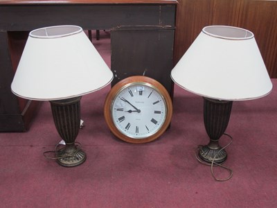 Lot 1487 - Pair of Marks & Spencer Gilt Pottery Table...