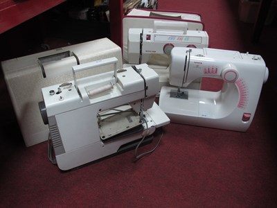 Lot 1031 - Sewing machines to include Riccar, Toyota and...