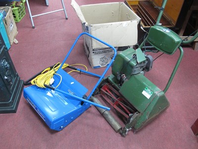 Lot 1116 - Vintage ATCO Petrol Lawnmower, together with...