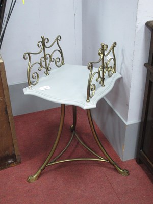 Lot 1476 - Giult Metal Book Stand, circa early XX Century...