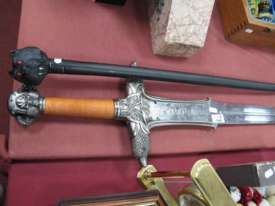 Lot 1346 - 'The Soul of Lanneret' Reproduction Sword,...