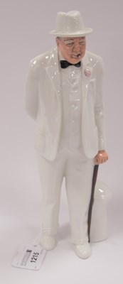 Lot 1215 - Royal Doulton Figure of Sir Winston Churchill,...