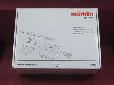 Lot 503 - A Marklin Ref No. 70910 Boxed Soldering...