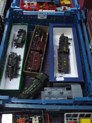 Lot 435 - Five "OO" Gauge/4mm Kit Built Steam...