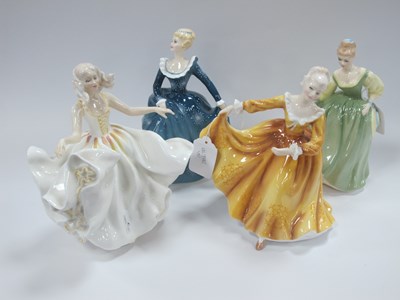 Lot 1220 - Royal Doulton Figurines, 'Sweet Sixteen',...