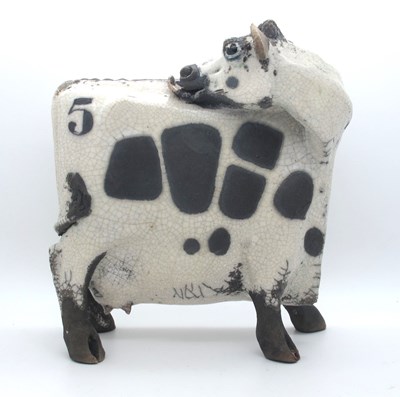 Lot 1063 - Lawson J. Rudge (b.1936) *ARR; A Raku Pottery...