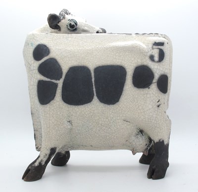 Lot 1063 - Lawson J. Rudge (b.1936) *ARR; A Raku Pottery...