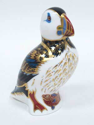 Lot 1098 - A Royal Crown Derby Porcelain Paperweight...