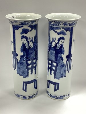 Lot 1148 - A Pair of Chinese Late XIX Century Sleeve...