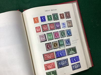 Lot 633 - Stamps; a Stanley Gibbons Windsor album volume...