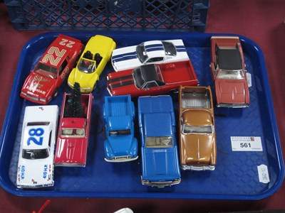 Lot 561 - Ten Diecast, White Metal Model Cars by...