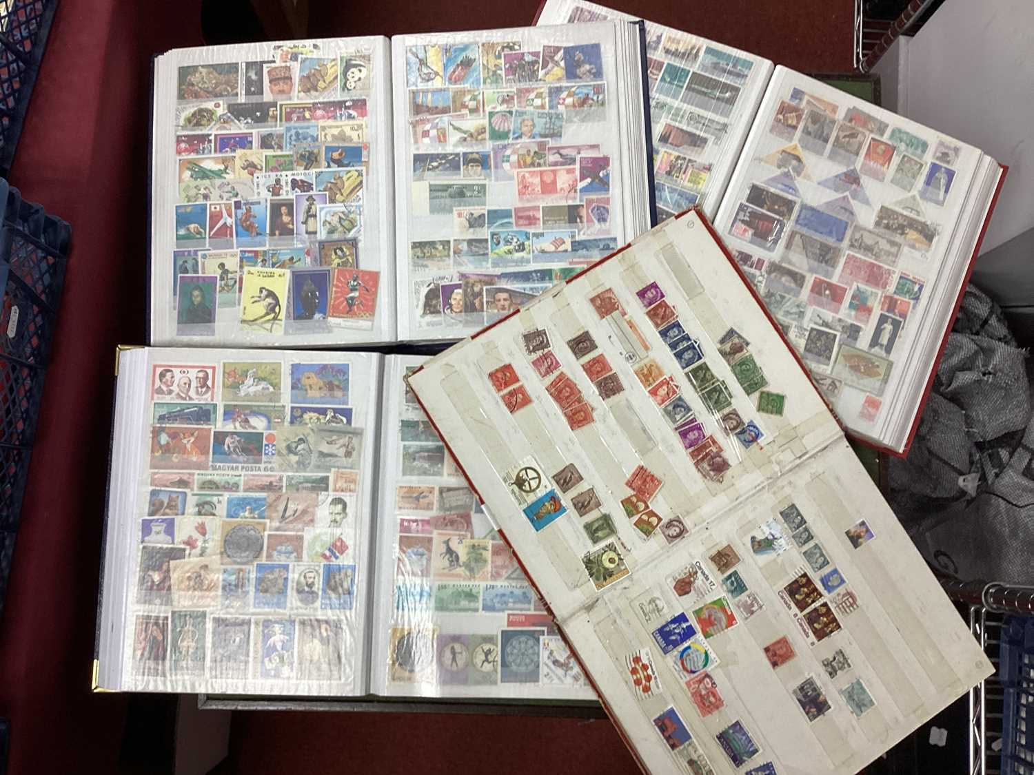 Lot 391 - World Stamp Collection, mainly modern, housed...