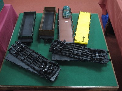 Lot 309 - Eight "G" Gauge Items of Bogie Unboxed Rolling...