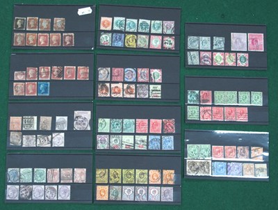 Lot 657 - Stamps; A selection of early Great Britain...