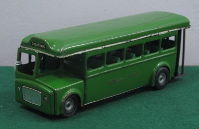 Lot 643 - Late 1950s Minic No. 213 single decker bus...