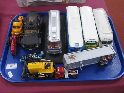 Lot 535 - Ten Diecast Model Vehicles by Ertl, Joal, The...