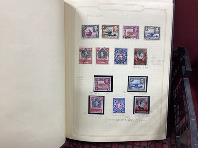 Lot 495 - Stamps; a loose leaf 'Senator' medium album...