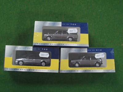 Lot 573 - Three Vanguards Collectors Club 1:43rd Scale...