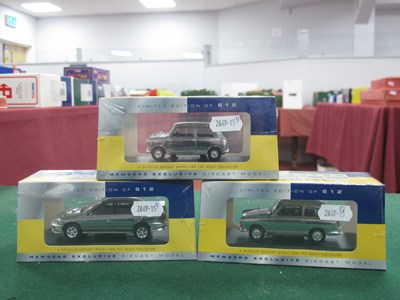 Lot 560 - Three Vanguards Collectors Club 1:43rd Scale...