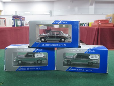 Lot 559 - Three Lledo Vanguards Collectors Club 1:43rd...