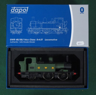 Lot 612 - A Dapol 'O' Gauge GWR 48/58/14xx Class 0-4-2T...