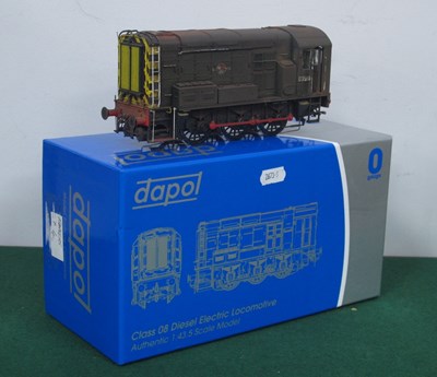 Lot 608 - A Dapol 'O' Gauge Class 08 Diesel Electric...