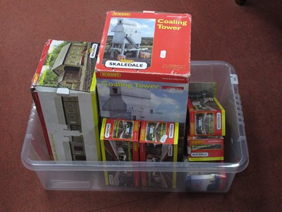 Lot 522 - Seven Boxed "OO" Gauge Model Railway Lineside...