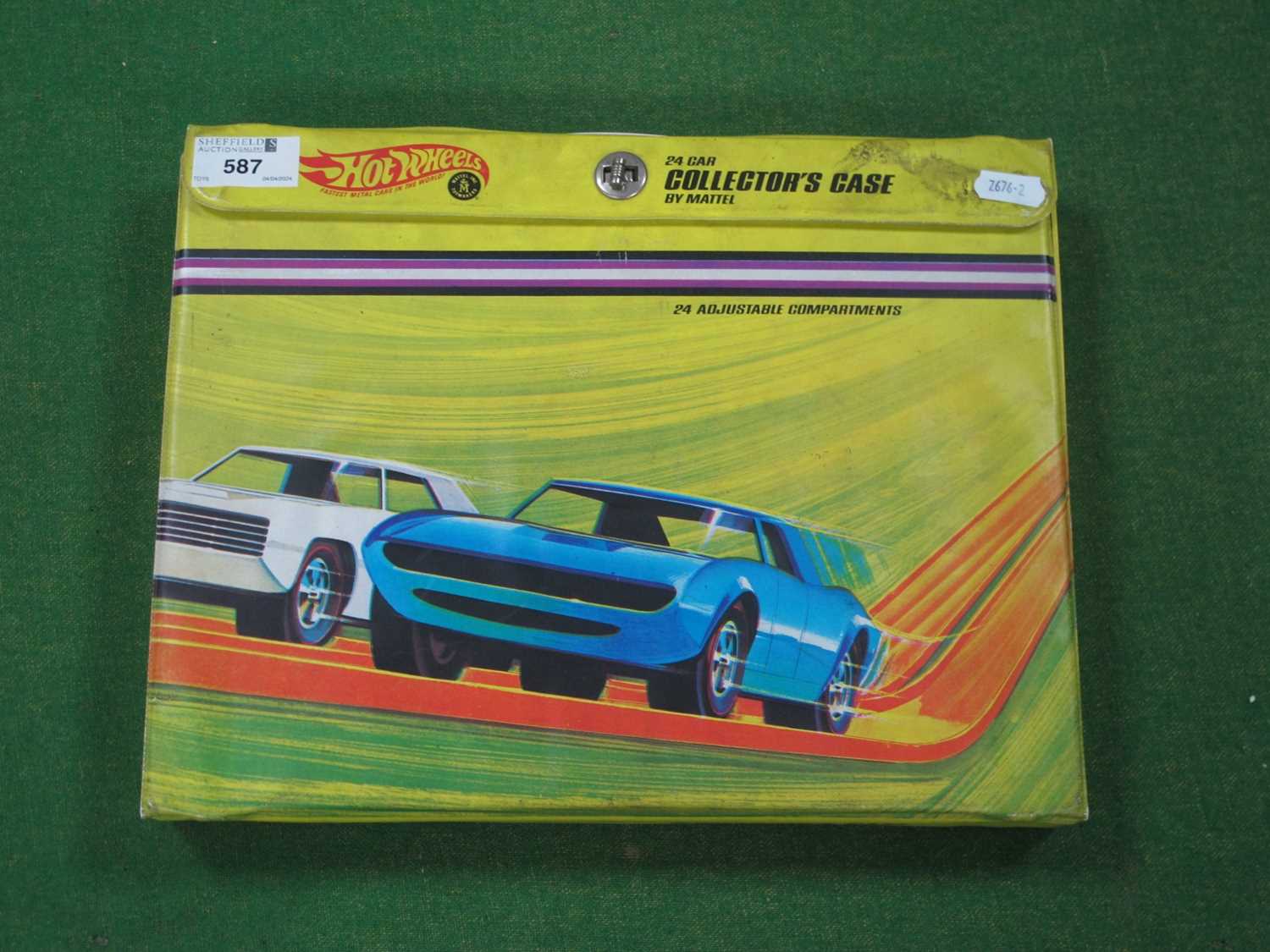 Lot 587 - A Circa 1968 Hot Wheels 24 Car Collector's...